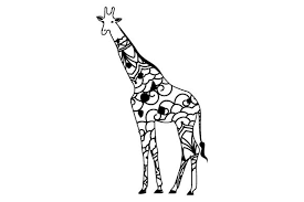 Download Giraffe Mandala Style Svg Cut File By Creative Fabrica Crafts Creative Fabrica PSD Mockup Templates