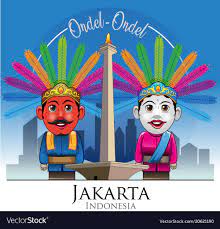 Ondel ondel clipart 8 clipart station. 26 Ide Ondel Seni Bulu Burung Merak Warna Sekolah