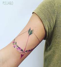 An upward arrow combined with a semicolon is a great way to show others that you should always have hope and look at the bigger picture, thus expecting better things come for you. Say It In Ink 12 Archery Tattoos We Love