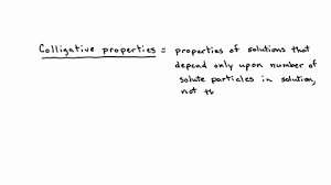 8. Colligative Properties Depend On The (2 Points) A Number Of Solute  Particles Present: B. Size Of Solute Particles Present C. Mass Of Solute  Particles Present: D; Charge On Solute Particles Present