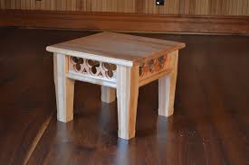 When choosing a new coffee table, use a tape measure and follow the recommendations below for height, width, depth, and placement. Hand Crafted Small Table For Atrium Class Prayer Table By Corey Morgan Wood Works Custommade Com