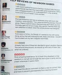 The following are some strategies for a handful of specific popular review sites: Newborn Yelp Reviews Funny