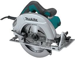 Circular saws are often better for making long and straight cuts, with or without a cutting guide. Makita Hs7600 Circular Saw 7 1 4 Amazon Com