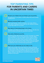 From keeping baby safe and entertained to figuring out how to pack a stroller, diaper bag and who knows what else into the trunk, there's a lot that goes into even small driv. Parenting Tips For Uncertain Times Rebound Child Youth Services Northumberland