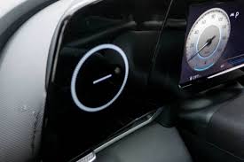 The tucson fuel cell electric vehicle (fcev) is a test fuel cell vehicle for hyundai's second generation hydrogen fuel cell. What Is That Round Thing On The 2021 Hyundai Elantra S Dashboard News Cars Com