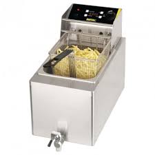Friteuse Professionnelle Electrique Simple 8 Litres 2 9 Kw Buffalo Pas Cher