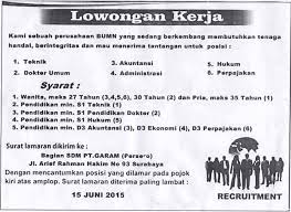 Seperti deskripsi perusahaan, lowongan kerja yang tersedia, deskripsi tugas yang dibutuhkan, kriteria calon, deadline pengumpulan lamaran, dan alamat. 5 Contoh Iklan Lamaran Pekerjaan Dan Gambar Lengkap Yukampus