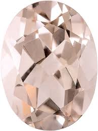 Oval Shape Peach Morganite Gemstone Grade Aa 9 00 X 7 00 Mm