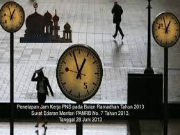 Last updated on march 20, 2018 by tongkrongan islami. Bkpp Pelaksanaan Jam Kerja Bulan Ramadhan 1434 H