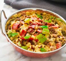 If you are serving macaroni and cheese as a side dish, you might consider choosing to serve hamburgers, hot dogs or barbecued ribs. Meat Lover S Mac And Cheese This Is Not Diet Food