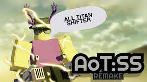 So, whenever any new codes for attack on titan comes we'll add that code first here. Aot Ss All Titan Shifter Showcase Code Youtube