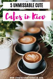 5 Of The Best Cafes In Kiev Great Coffee Wifi Even Melted Chocolate Melting Chocolate Cool Cafe Coffee Wifi