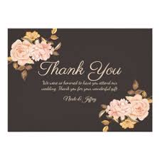 Elegant Cream Rose Bouquet Wedding Thank You Card Weddinginvitations Wedding Invitations Wedding Thank You Cards Wedding Bouquets Country Wedding Gifts