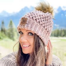 The Pebble Puff Stitch Crochet hat is a modern and stylish puff stitch  crochet hat for Fall and Winter. This quick and easy crochet hat pattern is  worked from the bottom up.