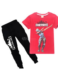 Dress like your favorite fortnite characters. Fortnite Costumes Red Pajamas Onesie Set Game Pajamas Halloween Milanoo Com