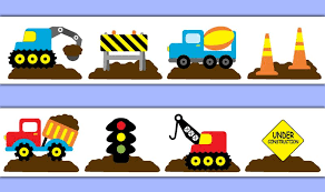 Construction Dump Truck Wallpaper Wall Border Decal Boy Transportation Stickers The best selection of royalty free dump truck cartoon vector art, graphics and stock illustrations. construction dump truck wallpaper wall