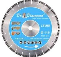 Diamond cutting disc universal laser turbo Ø 400 mm / 25,4 mm