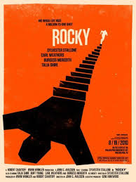 Amazing Rocky Poster Film Poster Design Movie Posters Design Movie Poster Art