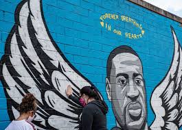 El Street Art honra a George Floyd