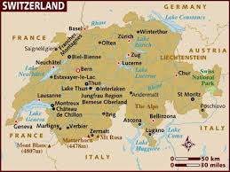 Physical map of switzerland showing major cities, terrain, national parks, rivers, and surrounding countries with international borders and outline maps. Switzerland Pro Wrestling Fandom