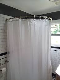 Half Oval Shower Rod Shower Curtain Rods Shower Rod Cool Shower Curtains