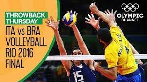 Volleyball news, videos, live streams, schedule, results, medals and more from the 2021 summer olympic games in select a link below to learn more about volleyball at the tokyo olympic games. Italy Vs Brazil Men S Volleyball Gold Medal Match At Rio 2016 Throwback Thursday Youtube