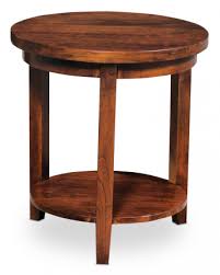 Simplihome warm shaker solid wood 20 inch wide rectangle rustic contemporary end side table in tobacco brown with storage, 1 drawer and 1 shelf, for the living room and bedroom 4.3 out of 5 stars 317 $105.64 $ 105. Hoot Judkins Furniture Simply Amish Amish Crafted Solid Maple Wood Parkdale Round End Table