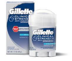 Secret clinical strength invisible solid · best for sweat: Amazon Com Gillette Clinical Advanced Solid Ultimate Fresh Antiperspirant Deodorant 1 7 Ounce Antiperspirants Beauty Personal Care