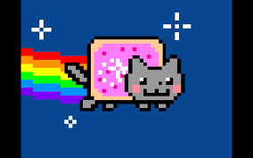 Pin By Awesome Person On Nyan Cat Nyan Cat Cat Background Funny Cat Compilation