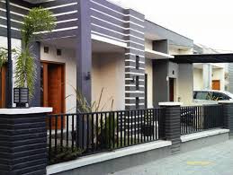 Contoh gambar pintu pagar tembok rumah minimalis modern model terbaru 2019 paling kereeeeeeen dan inspiratif. 69 Gambar Model Pagar Rumah Tembok Terbaru 2018 Godean Web Id
