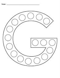 Letter G Do A Dot Printables Uppercase Lowercase Letter G Worksheets Letter C Worksheets Letter G Crafts