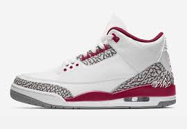 Jordan aj xxxv men's • white/multi $165.00. Air Jordan 3 Cardinal Ct8532 126 Release Date Archi