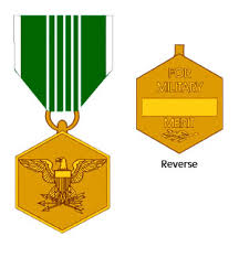 Several historical notes are annotated. Description Of The Army Commendation Medal Including Award Criteria And Image For Referencing