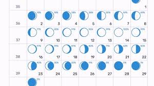 Moon Calendar For September 2019 September 2019 Lunar Calendar