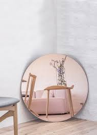 Peili Premium Rose Gold 60 Cm O Bga Fi Living Room Designs Rose Gold Rose Gold Mirror