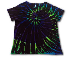 Black And Purple Tie Dye Shirt 2dye4 Women S Curvy V Neck Tee Lime Green Blue Purple Spiral On Black Cotton Discharge Dye How To Tie Dye Tie Dye Tie Dye Shirts
