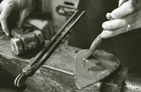 The fisher blacksmithing square blade hoe is great for weeding against the edges of raised beds, edging, and rockery; Fisher Blacksmithing Hand Forged Gardening Tools
