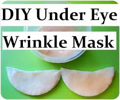 Diy Natural Anti Wrinkle Eye Mask For Sensitive Eyes And Under Eye Circles W Most Effective Anti Aging Under Eye Wrinkles Natural Anti Wrinkle Wrinkles Mask