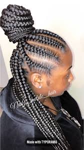 8 braided half up half down black hairstyles getty images switch up your signature attending and try a braided style, the distinct best way to let your adroitness flash through. Jumbo Braids Single Braid Can Wear As A Half Up Half Down Style Braid Half Up Half Down Braided Half Up Single Braids Styles