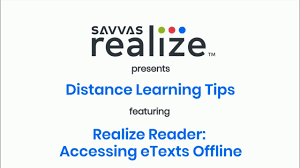 Online help early learner students. Savvas Realize Reader Accessing Etexts Offline Youtube