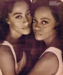 Diana ross & her daughters, rhonda, tracee ellis & chudney, 1981.