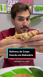 Crepe francês recheadão em casa da La Vie Creperia #crepe #crepefrances  #crepedoce #balneariocamboriu #camboriu #itapema #itajai