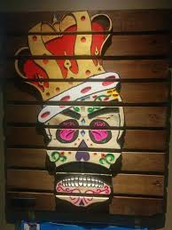 Tableau Bois Crane Mexicain Not A King Calavera Recyclage Palettes Http Meubledecopalette E Monsite Com Tableau En Bois Recyclage Tableau