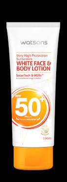 Here, we've rounded up the best sunscreens for every need. Watsons Very High Protection Sunscreen Whitening Face And Body Lotion Spf50 Pa 100ml Lazada Ph