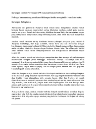 Karangan rumah terbuka rakyat malaysia. Unit 1 Rumah Terbuka Rakyat Malaysia