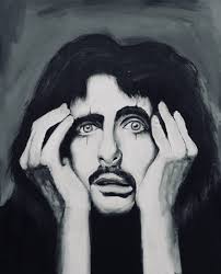 Happy Wednesday!!! My signed oil painting of Alice Cooper... :)