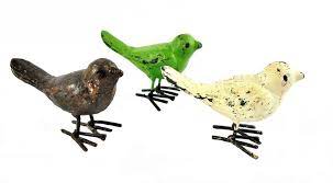 Check spelling or type a new query. Three Cast Iron Birds Iron Bird Figurines It Cast Iron Bird Rustic
