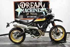 Dream Machines Of Texas 2018 Ducati Scrambler Desert Sled Custom Cafe Racer Motorcycles For Sale Ducati Scrambler Scrambler Ducati