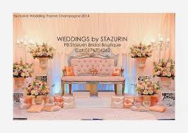 Bahasa inggris warna abu abu, oren dll. Pelamin Sanding Garden Vintage English Tirai Warna Champagne Yellow Peach Majlis Pernikahan Malam Berinai Izzah Pel Pernikahan Dekorasi Perkawinan Perkawinan