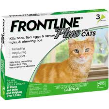 Frontline Plus For Cats And Kittens 1 5 Lbs And Over Flea